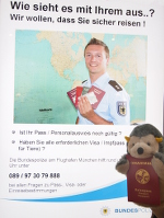 Plakat Bundespolizei