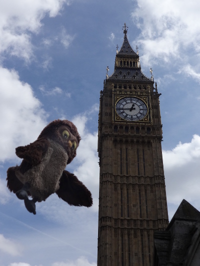 Käthe mit Big Ben